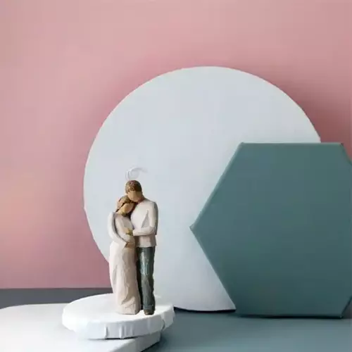 Silicon Mold Candle Pregnant Women Couple - 55g
