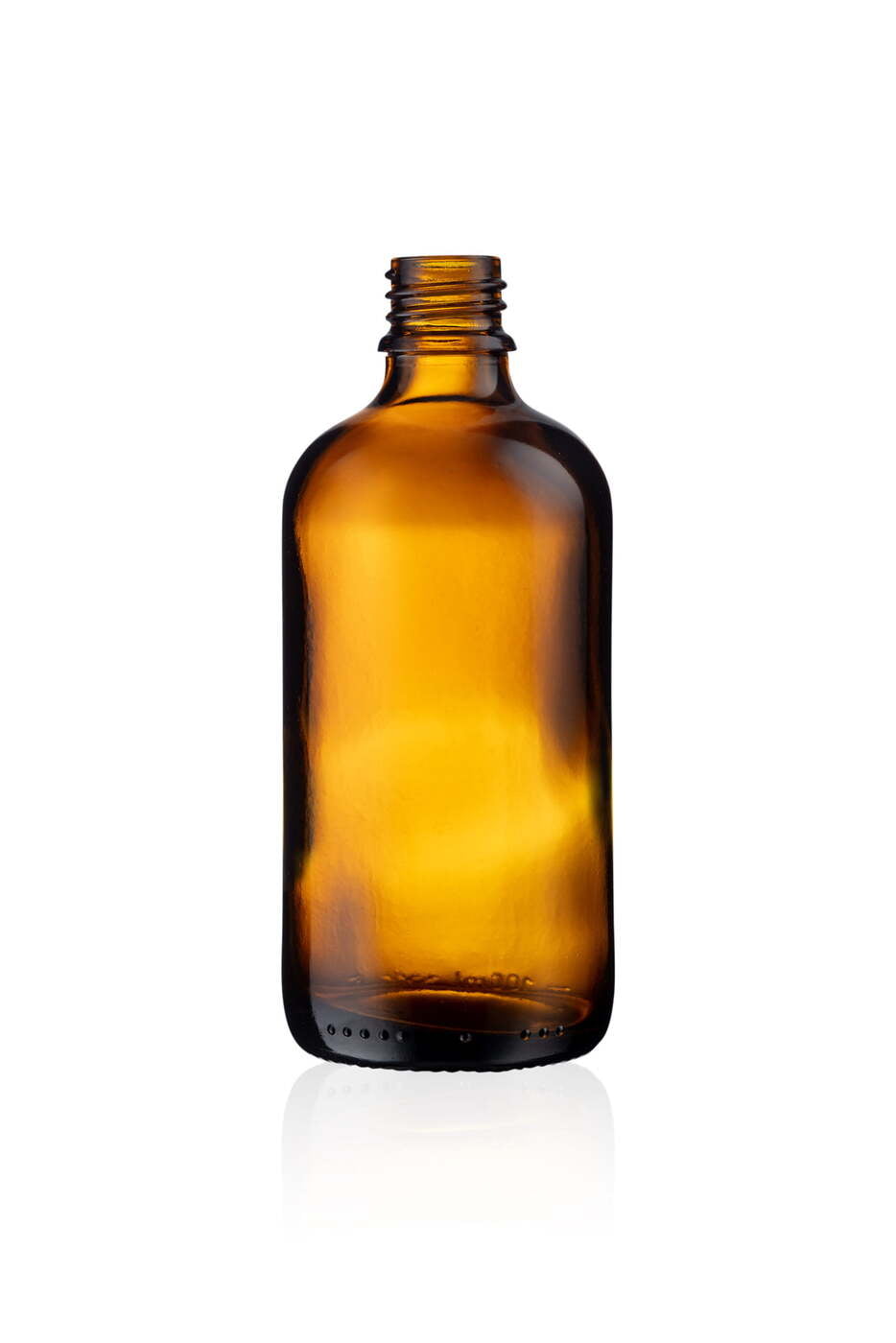 100ml Pharma Grade Amber Glass Serum Bottle | 18mm Neck | Buy Now