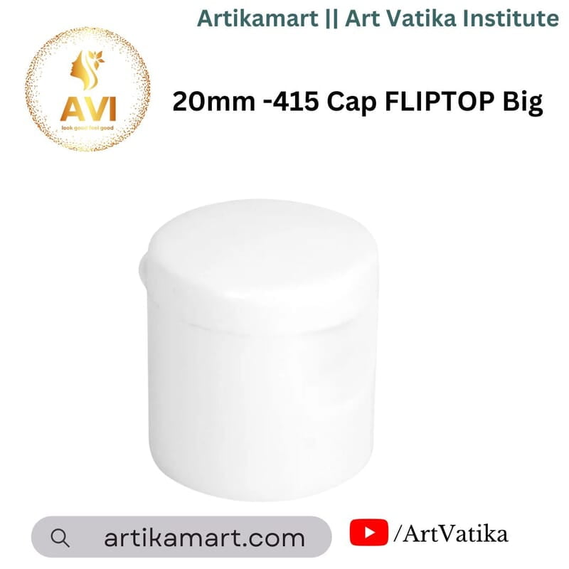 20mm-415 Cap FLIPTOP WHITE