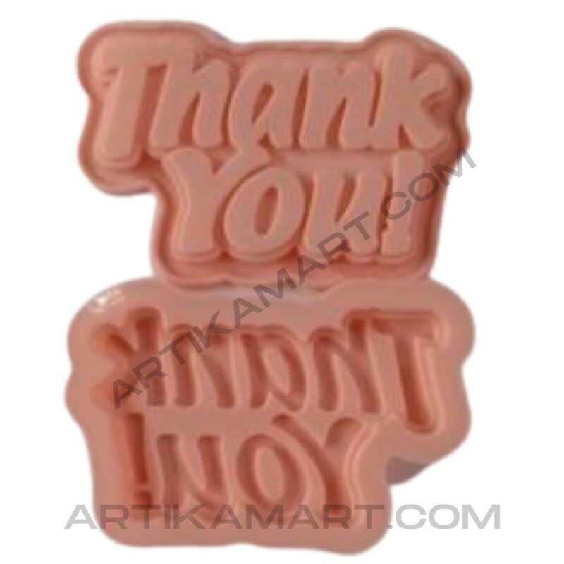 Silicon Mold Chocolate - Thank You