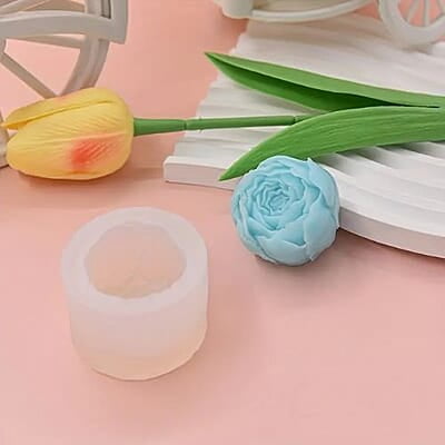 Silicon Mold Candle Tulip Flower