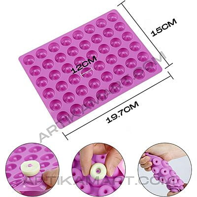 Silicon Mold Donut - 48 Cavity - 5g