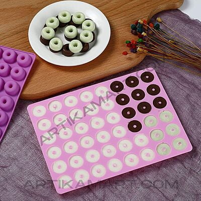 Silicon Mold Donut - 48 Cavity - 5g