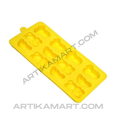 Silicon Mold Baby Shower Small - Design 1 - Footprint