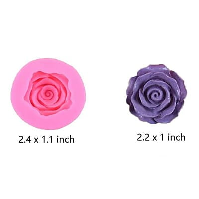 Silicon Mold Candle Rose Petal Small Flower 5.2gm