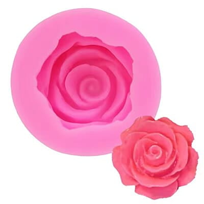 Silicon Mold Candle Rose Petal Small Flower 5.2gm