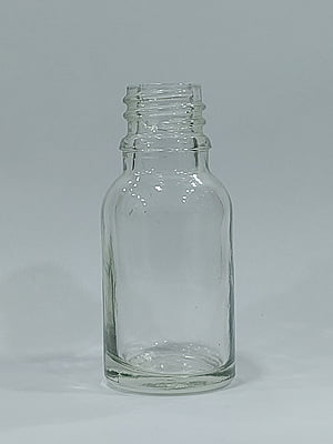 15 ml Serum Bottle CLEAR 18mm NECK