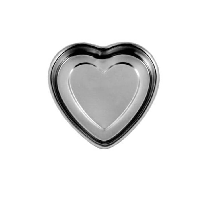 Cake Mould Aluminium - FIXED-  HEART- 21*20*5cm No2