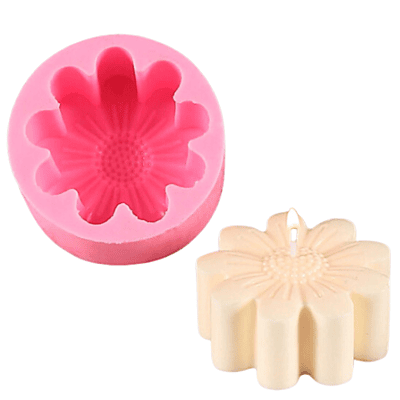 Silicon Mold Candle Flower 3