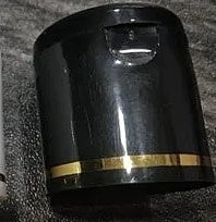 CAP FLIPTOP 20-415mm Black with Gold Foiling