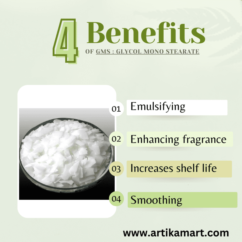 GMS : Glycol Mono Stearate