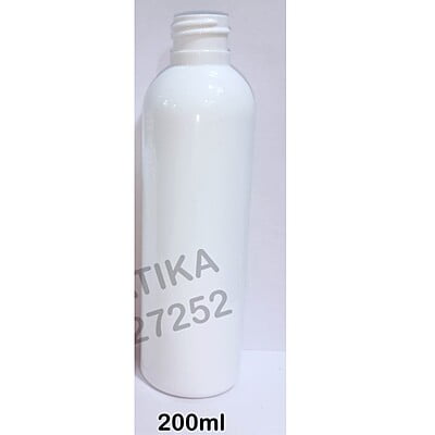 200ML AVON PET BOTTLE WHITE MILKY - 24MM NECK