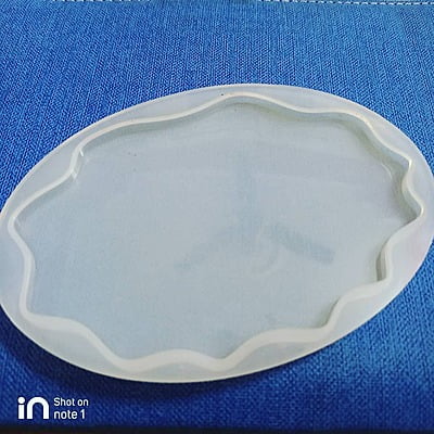 Silicon Mold Resin T Coaster 4inch