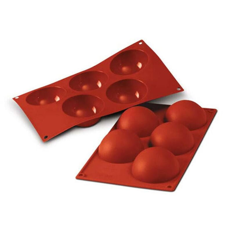 Silicon Mold Half Round 6 Cavity 100gm