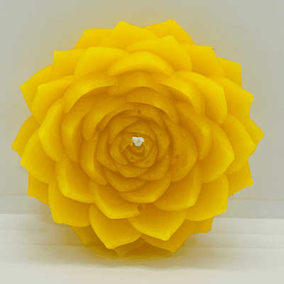 Silicon Mold Candle Lotus Bloom