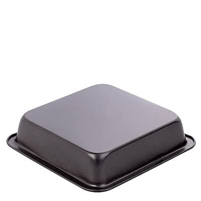 Cake Mold - SQUARE - 8inch - Nonstick Black