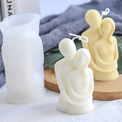 Silicon Mold Loving CANDLE Couple