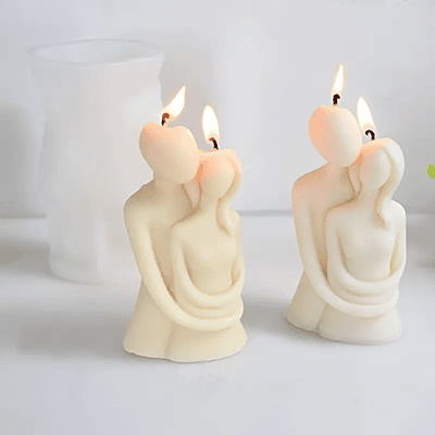 Silicon Mold Loving CANDLE Couple