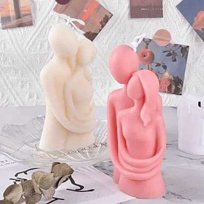 Silicon Mold Loving CANDLE Couple