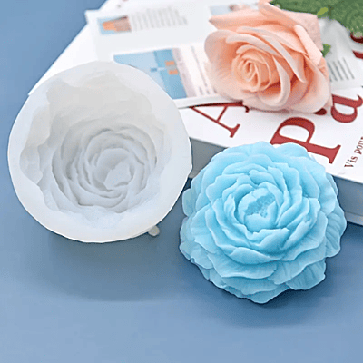 Silicon Mold Candle Peony Thin Quality Flower