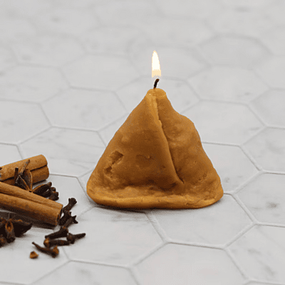 Silicon Mold Candle Samosa