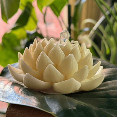 Silicon Mold Candle Lotus Bloom 2