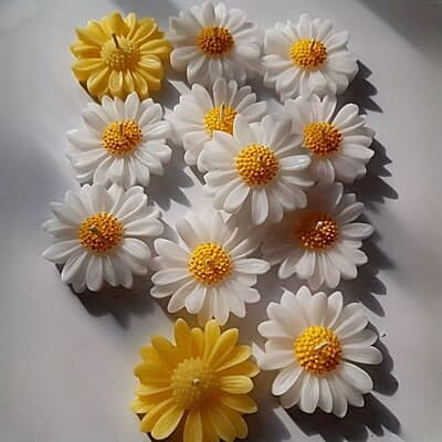 Silicon Mold Candle Daisy Flower