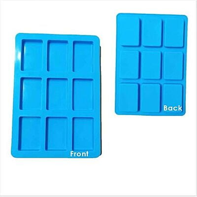 Silicon Mold Rectangle No-11 9 Cavity 75g