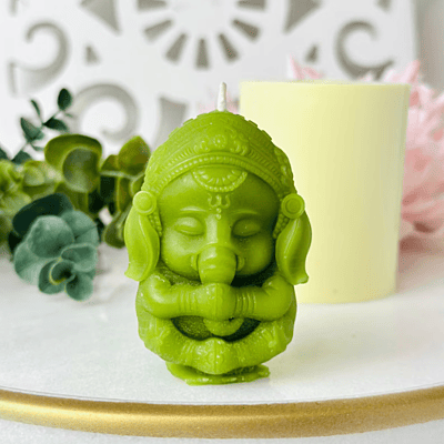 Silicon Mold Candle Cute GANESHA