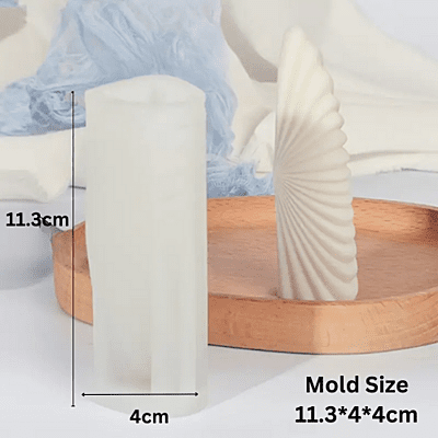 Silicon Mold Candle Wing Half - 35g