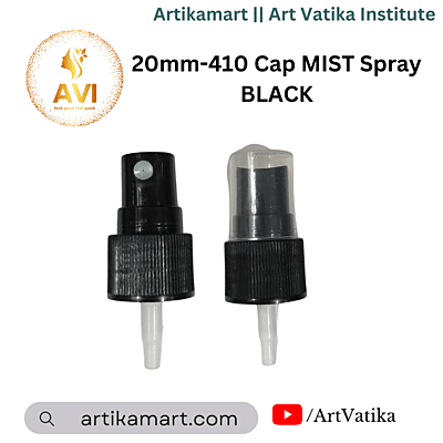 20mm-410 Cap MIST Spray BLACK