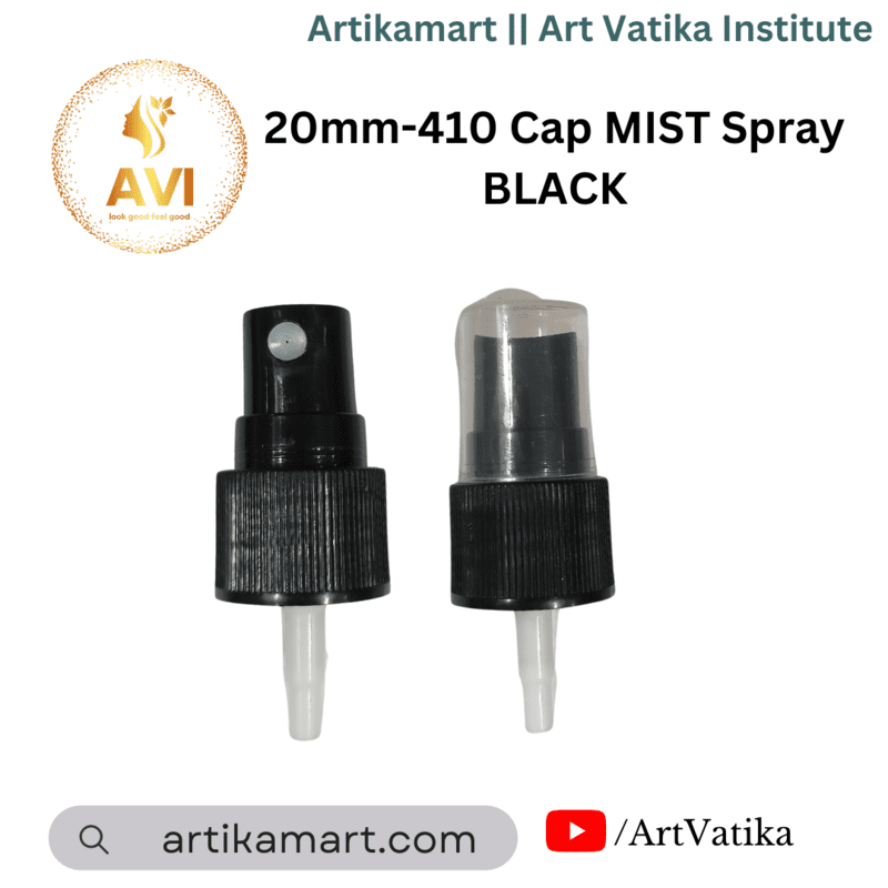 20mm-410 Cap MIST Spray BLACK