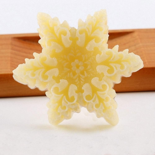 Silicon Mold Candle Christmas SnowFlakes