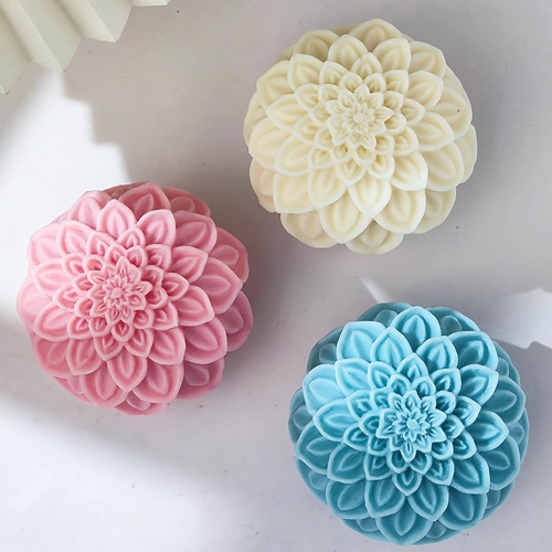 Silicon Mold 3D Lotus Ball