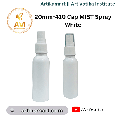 20mm-410 Cap MIST Spray White