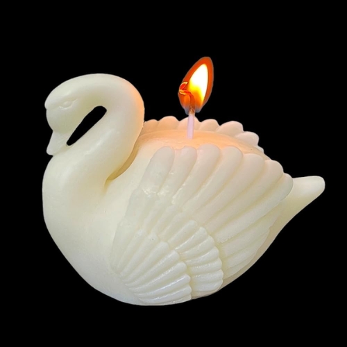 Silicon Mold Candle 3D Swan