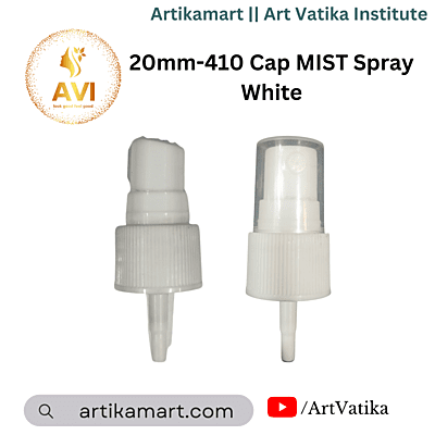 20mm-410 Cap MIST Spray White