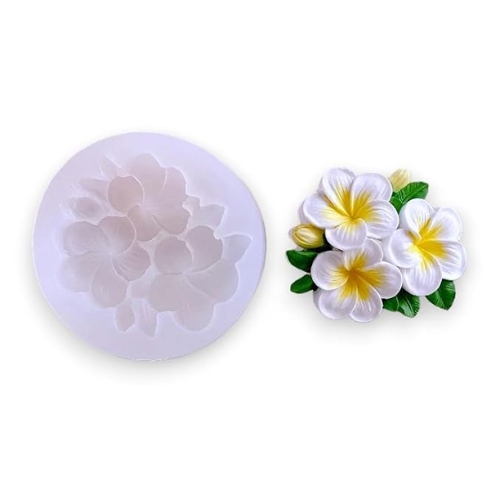 Silicon Mold Candle Plumeria Flower