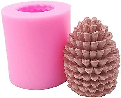 SILICON MOLD CANDLE PINE TREE