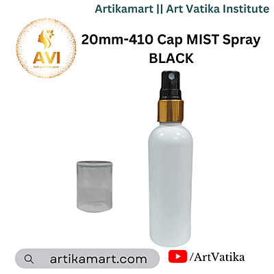 20mm-410 Cap MIST Spray Black-GOLDEN