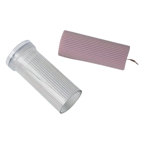 Polycarbonate Candle Long Pole Stripe Mold