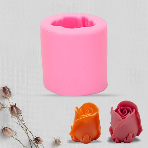 Silicon Mold Candle Rose 4