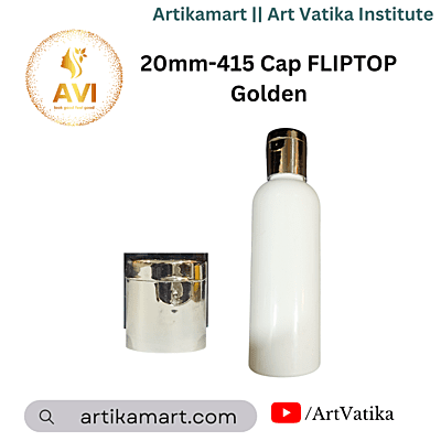 20mm-415 Cap FLIPTOP Golden