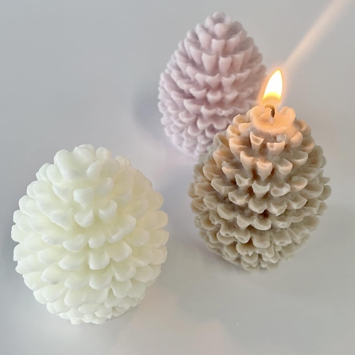 SILICON MOLD CANDLE PINE TREE