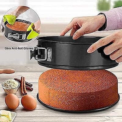 Springform Black Cake Pan 18cm