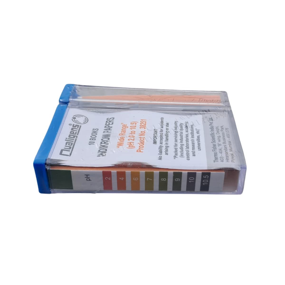 pH Paper Indicator (2-10.5) - QUALIGENS Original Strip