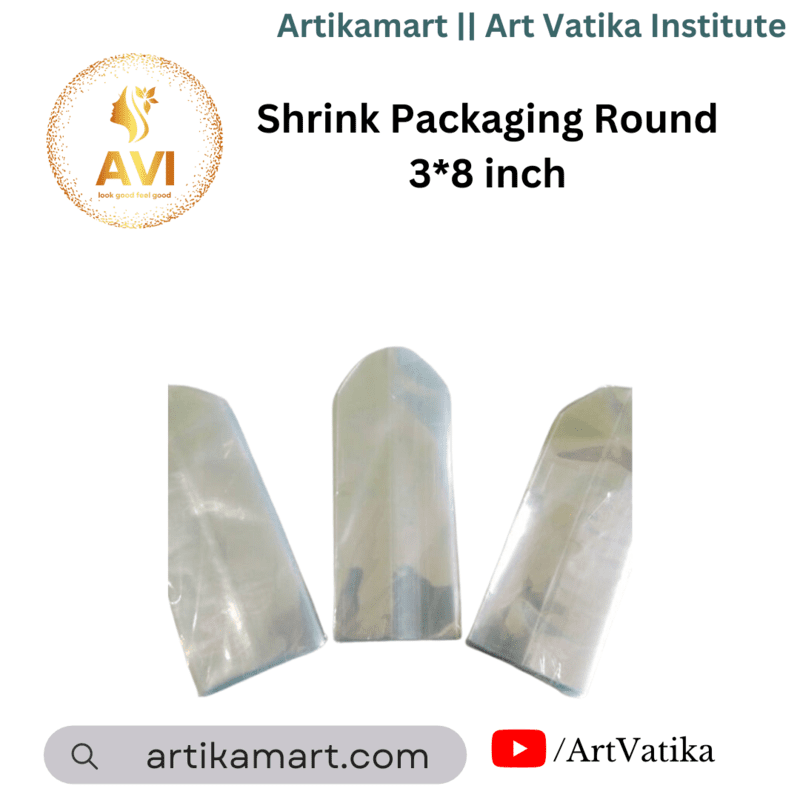 Shrink Packaging Round 3*8 inch