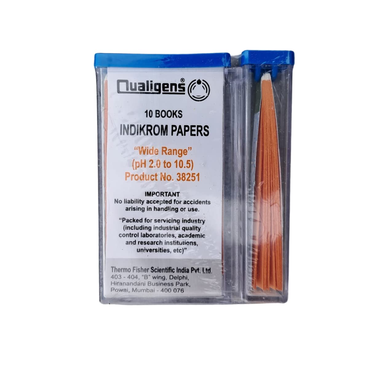 pH Paper Indicator (2-10.5) - QUALIGENS Original Strip