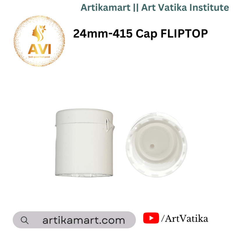 24mm Cap FLIPTOP White