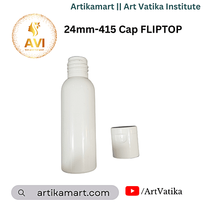 24mm Cap FLIPTOP White